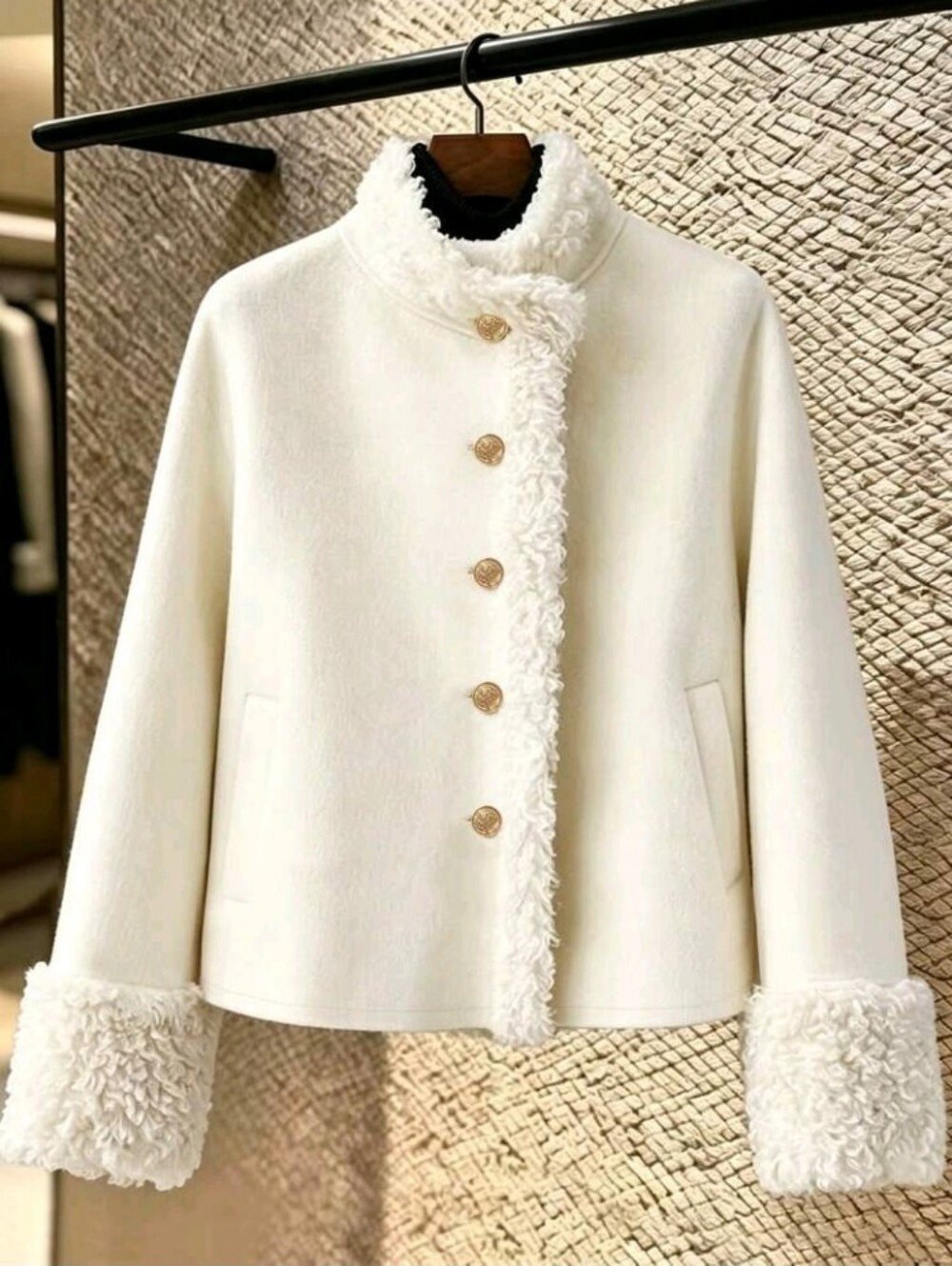 Women's Solid Color Fashion Versatile Winter Travel Overcoat